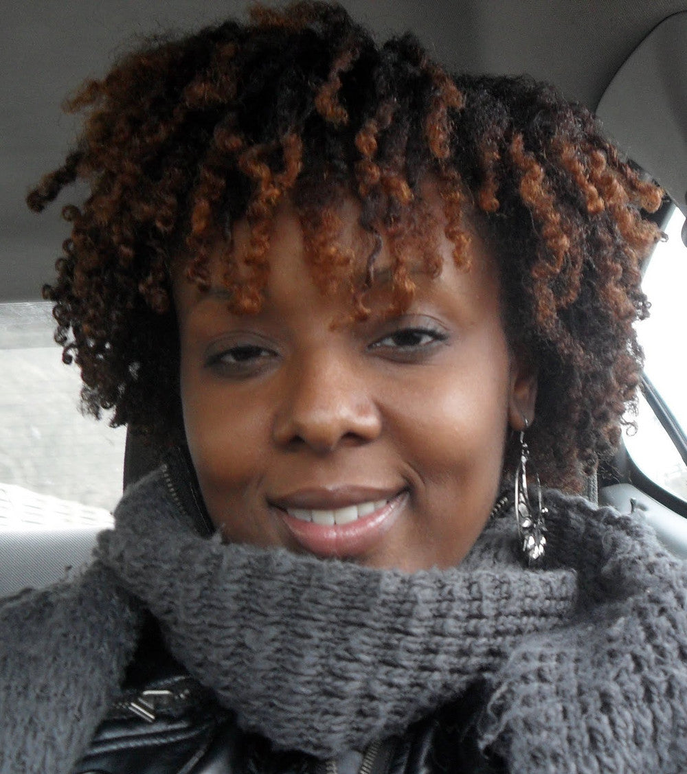 Natural hair style and natural hair color